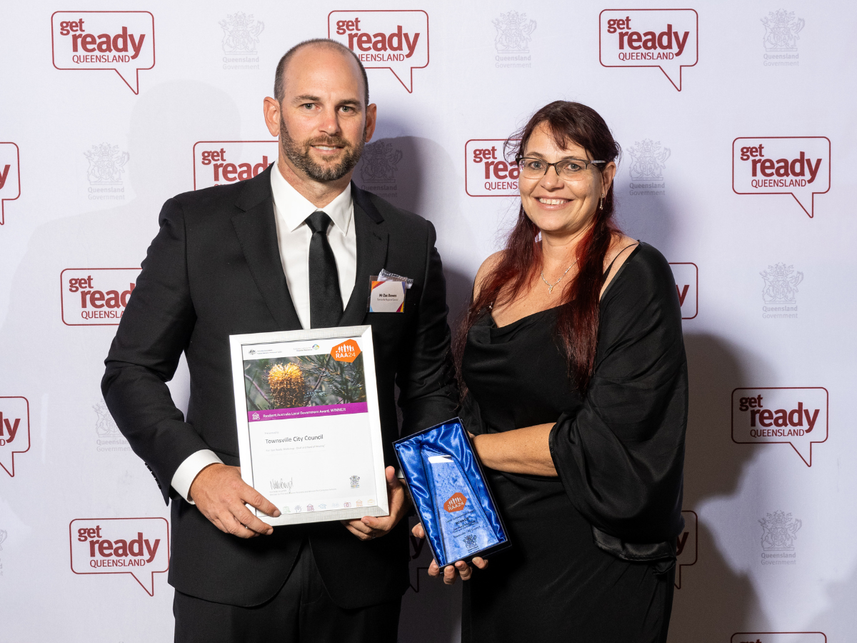 Townsville Get Ready Award Winning team