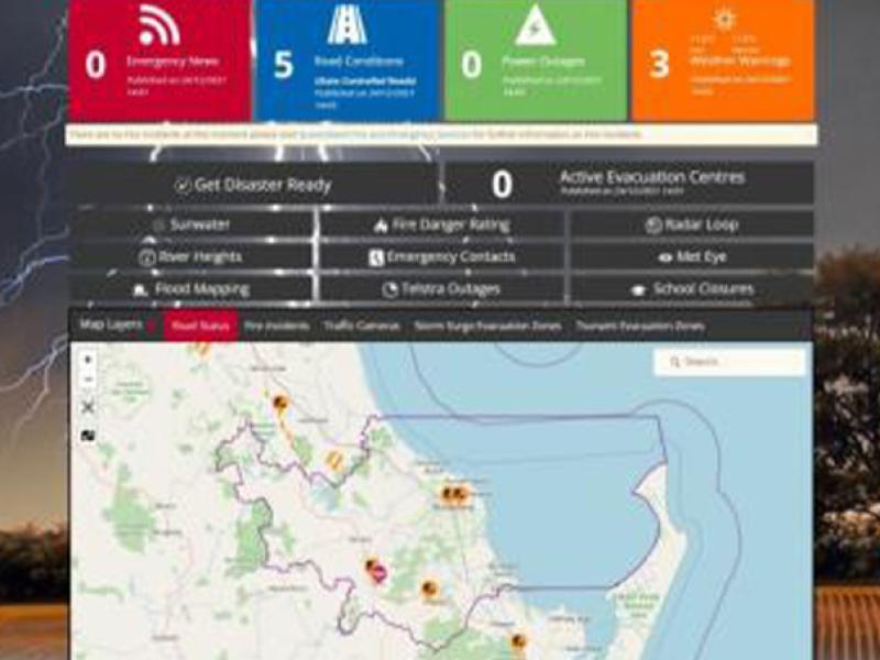 Disaster dashboard